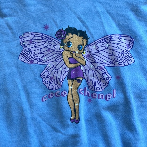 MEGA YACHT COCO CHANEL BETTY BOOP SWEATSHIRT - Picture 3 of 4